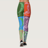 Alphabet Leggings pour femmes (Dos)