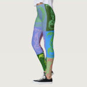 Alphabet Leggings pour femmes (Gauche)