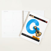 Alphabet Letter G is for Guitar (Devant avec enveloppe)