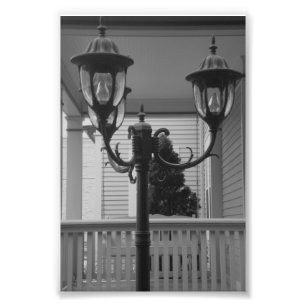 Alphabet Letter Photography Y7 Black en White 4x6 Foto Afdruk