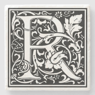 Alphabet Letter R  Stone Onderzetter