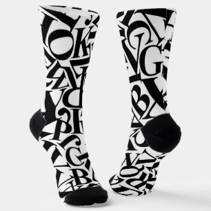 Alphabet Letters Sokken