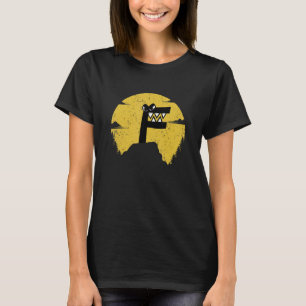 Alphabet Lore of Letter Boys Retro Sunset Mountain T-shirt