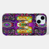 Alphabet M mandala Case-Mate iPhone Case (Achterkant (horizontaal))