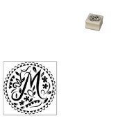Alphabet M Rubberstempel (Gestempeld)