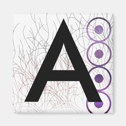 Alphabet Magnet : A (Devant)