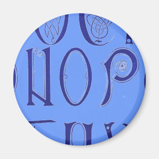 Alphabet Magnet Magneet (Voorkant)