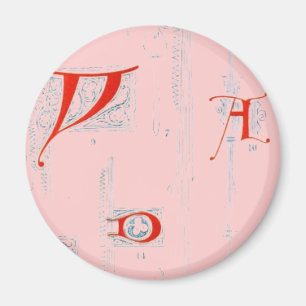 Alphabet Magnet Magneet