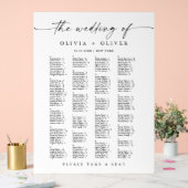 Alphabet mariage jusqu'à 162 personnes (Mariage)