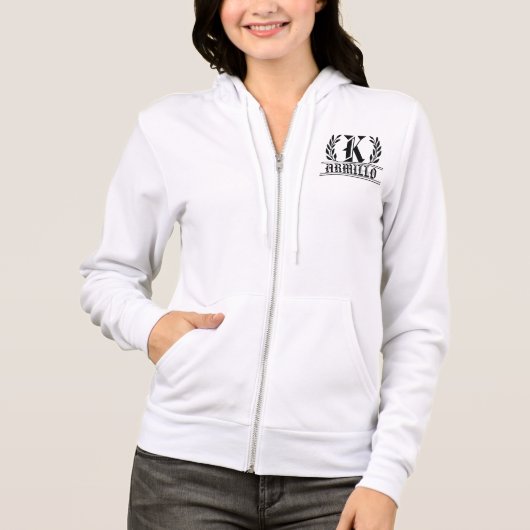 Alphabet Monogramme Bella+Canvas Sweat - shirt à c (Devant)