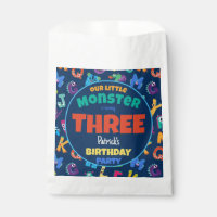 Alphabet Monsters Verjaardag Kleine Monster Add Ag