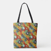 Alphabet Pattern Fun Tote Bag (Achterkant)