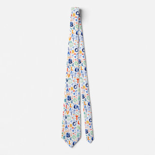 Alphabet Pattern Stropdas