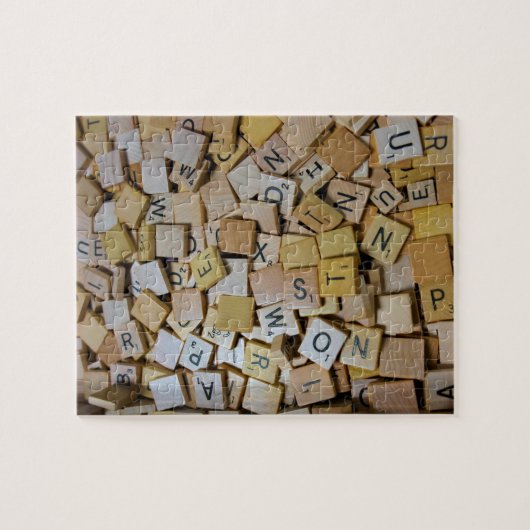 Alphabet Scramble - 8 x 10 - 110 pc's Legpuzzel (Horizontaal)