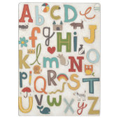 Alphabet Soup Klembord (Achterkant)