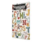 Alphabet Soup Mini Klembord (Angled2)
