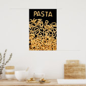 Alphabet soup pasta poster (Keuken)