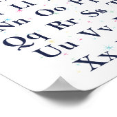 Alphabet Stars Poster (Hoek)