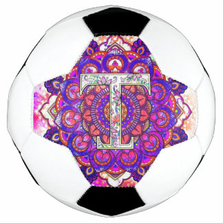 Alphabet T mandala