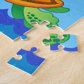 Alphabet T Pour Puzzle Tortue Avec Boîte Cadeau (Côté)