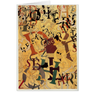 Alphabet Vintage de la paroisse de Maxfield