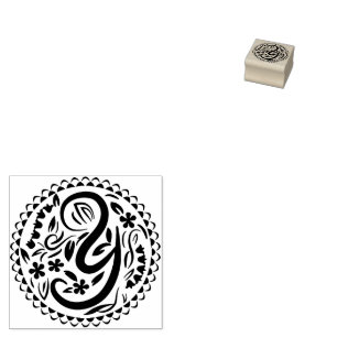 Alphabet Y Rubberstempel