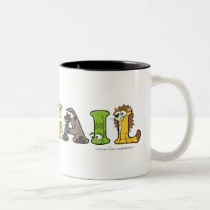 Alphabétimal Mug de nom personnalisé