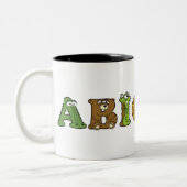 Alphabétimal Mug de nom personnalisé (Gauche)