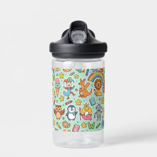 Alphaland gepersonaliseerde waterflessen voor kind waterfles