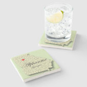 Alpharetta, Georgia, Heart, Map, Onderzetters (Zijkant)