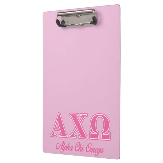 Alphi Chi Omega roze letters Klembord (Links)
