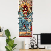 Alphons Mucha Benedictine Poster (Thuiskantoor)