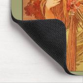 Alphonse (Alfons) Mucha Buquet Mousepad Muismat (Hoek)
