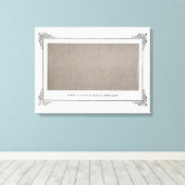 Alphonse Allais, April Fools, Grijs, Abstracte kun Canvas Afdruk (Insitu (Houten vloer))