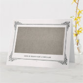 Alphonse Allais, April Fools, Grijs, Abstracte kun Kaart (Gele Bloem)