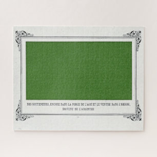 Alphonse Allais, April Fools, Groen, Abstracte kun Legpuzzel