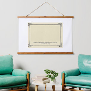 Alphonse Allais, April Fools, Wit, Abstracte Kunst Hangend Wandkleed