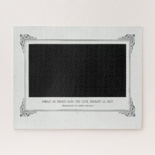 Alphonse Allais, April Fools, Zwart, Abstracte kun Legpuzzel