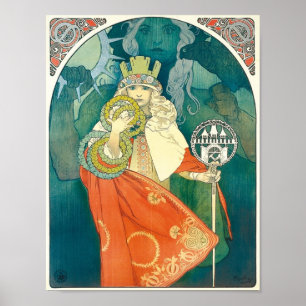 Alphonse Maria Mucha ~ Art Nouveau Poster