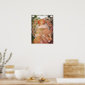  Alphonse Maria Mucha Art Poster (Keuken)