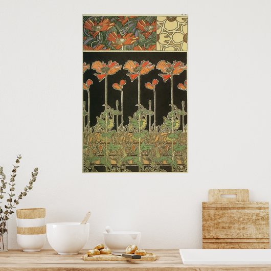 Alphonse Maria Mucha ~ Poster décoratif (Cuisine)