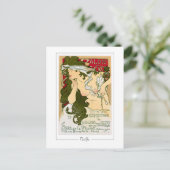 Alphonse Mucha #115 - Carte postale d'art fin (Debout devant)
