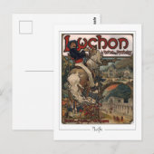 Alphonse Mucha #117 - Carte postale d'art fin (Devant / Derrière)