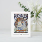 Alphonse Mucha #11 - Carte postale d'art fin (Debout devant)