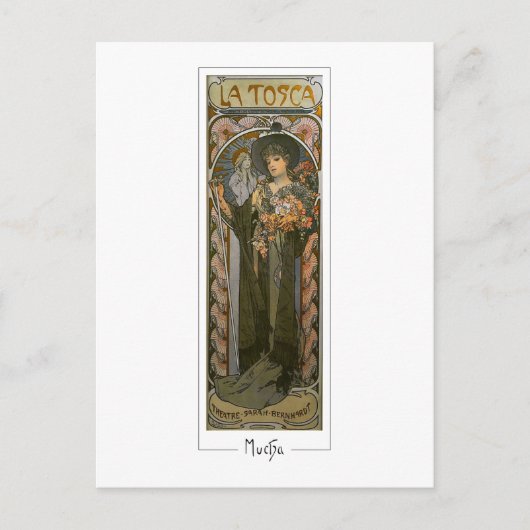 Alphonse Mucha #132 - Carte postale Art (Devant)