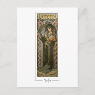 Alphonse Mucha #132 - Carte postale d'art fin