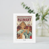 Alphonse Mucha #155 - Carte postale d'art fin (Debout devant)