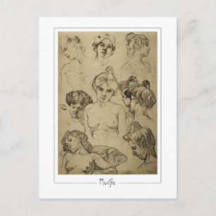 Alphonse Mucha #15 - Kunstkaart Briefkaart