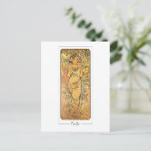 Alphonse Mucha #160 - Carte postale d'art fin (Debout devant)