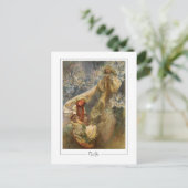 Alphonse Mucha #165 - Carte postale Art (Debout devant)